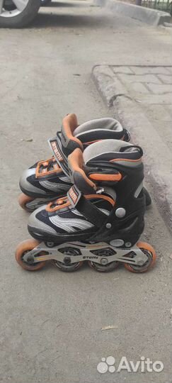 Роликовые коньки детские раздвижные