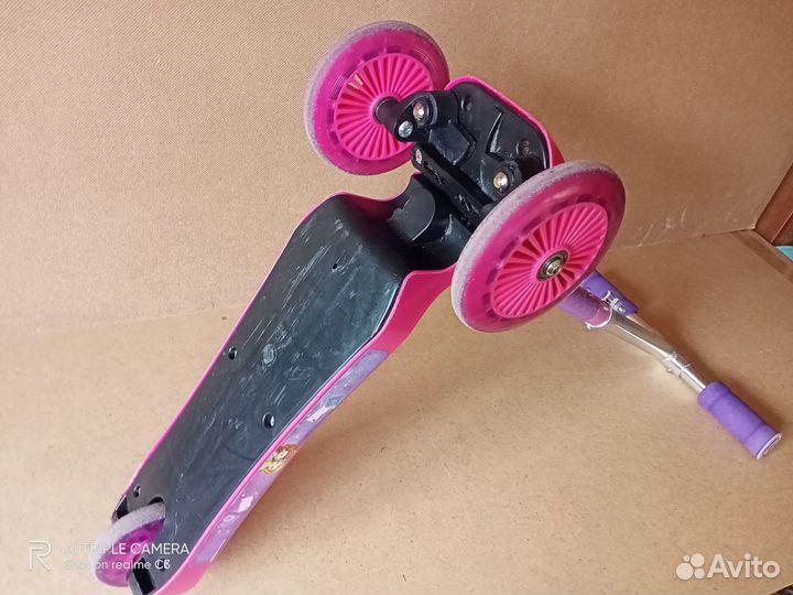 Детский самокат Русалочка