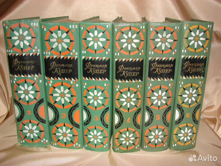Подписка Фенимор Купер в 6 томах.1963г
