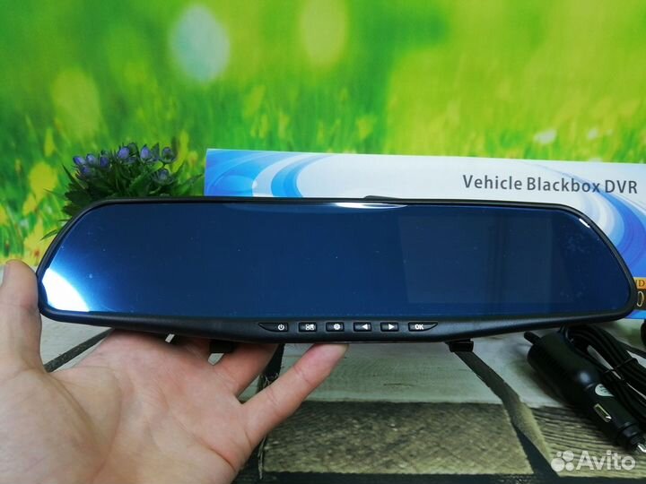 Видеорегистратор зеркало Vehicle Blackbox DVR с дв