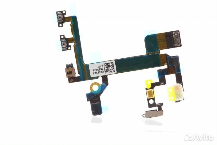 Шлейф iPhone 5S + кнопка включения + кнопки громко