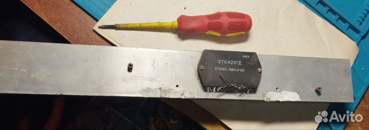 Усилитель мощности +радиатор