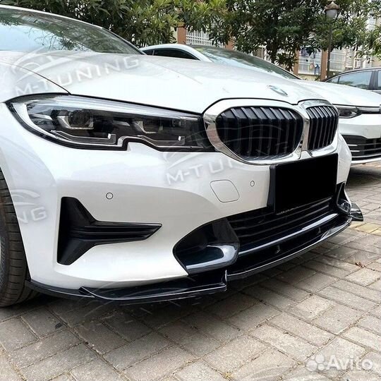 Сплиттер BMW 3 G20 Без М пакета