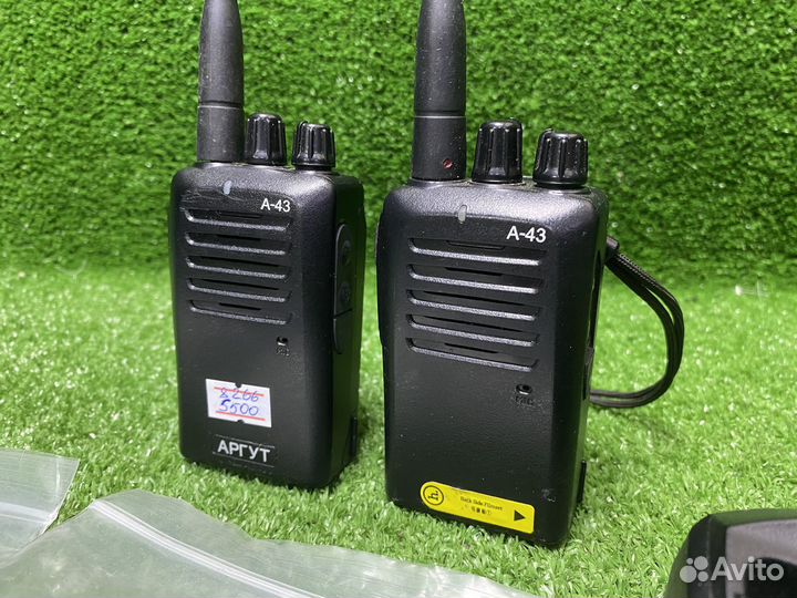 Рации с гарнитурой аргут а-43