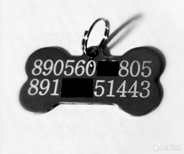 Жетон адресник медальон для собаки