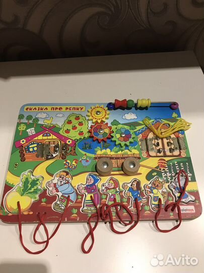 Бизиборд «Сказка про репку»