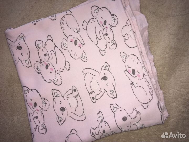 Трикотажные пеленки Crockid, как новые