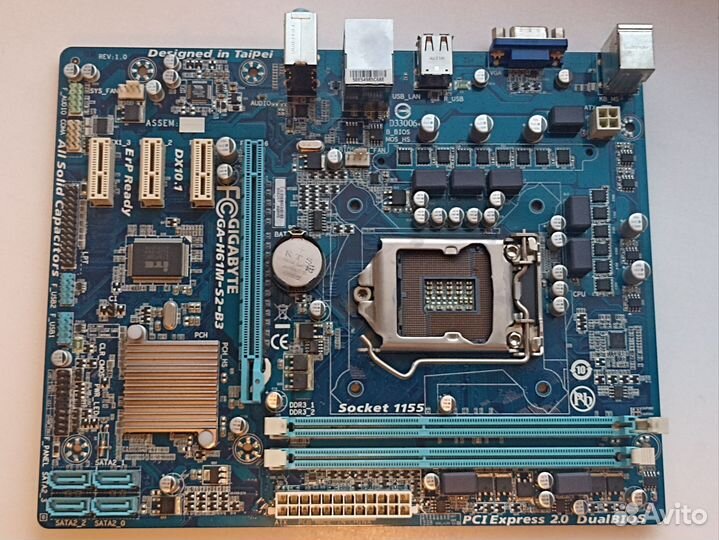 Материнская плата на 1155 сокете