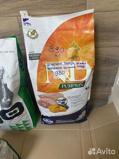 Сухой корм для собак
