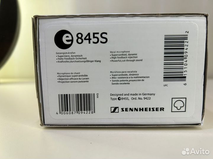 Микрофон sennheiser