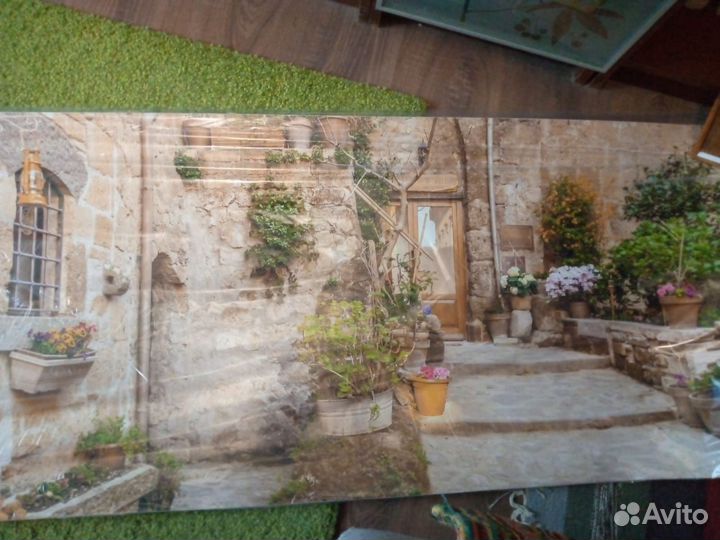 Кухонный фартук из пластика