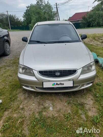 Hyundai Accent 1.5 МТ, 2005, 141 000 км