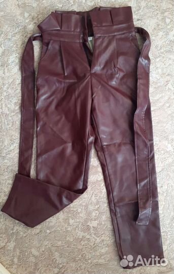 Кожаные брюки