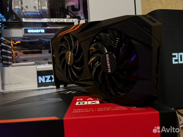 Видеокарта AMD RX580 4Gb купить в Санкт-Петербурге | Электроника | Авито