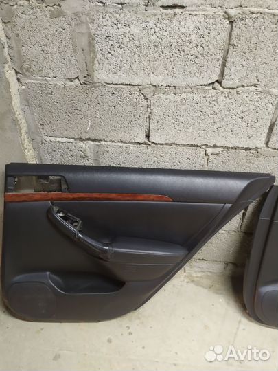 Дверные карты тойота авенсис 2004г