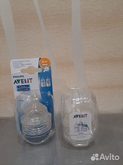 Соска на бутылочку avent