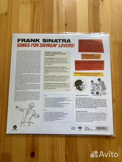 Frank Sinatra – Songs For Swingin' Lovers