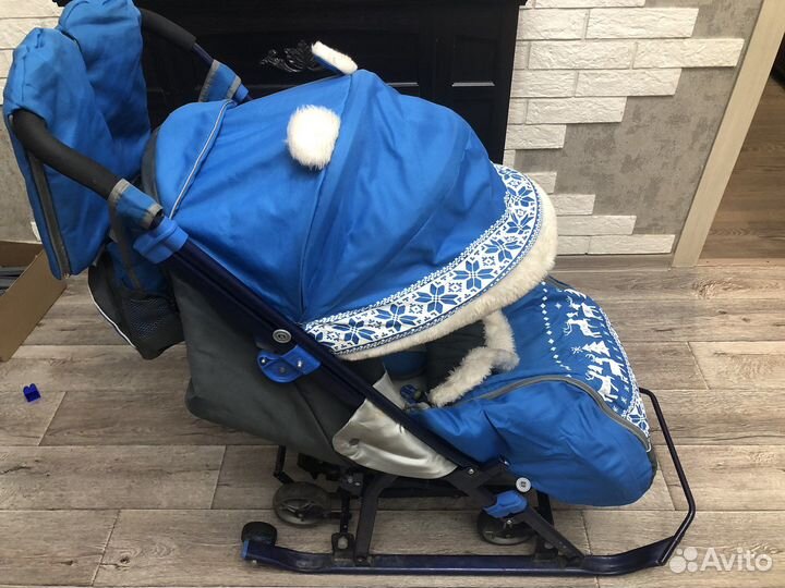 Коляска санки