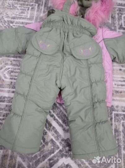 Зимний комбинезон для девочки
