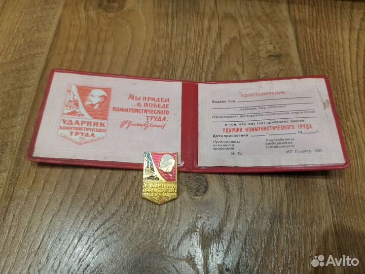 Значек СССР 