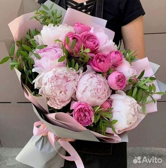 Пионы Букет пионов