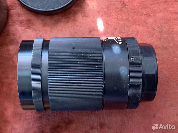 Объектив - *юпитер-37А 3,5/135мм*. 1978г. СССР