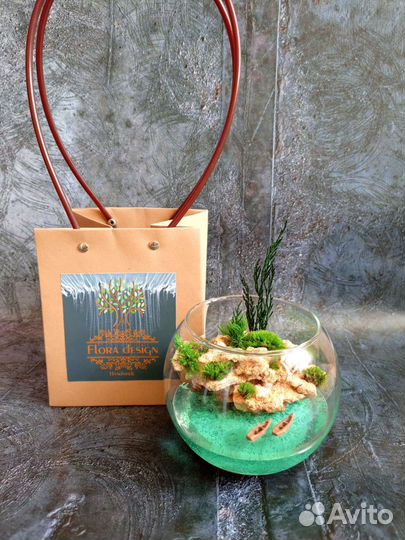 Флорариум (Моссариум) мини