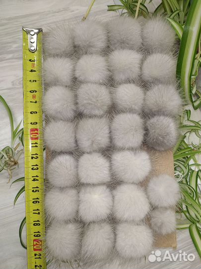 Помпон норковый