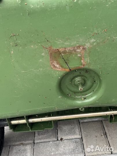 Контейнер для мусора 370 литров/170 кг б/у чистый