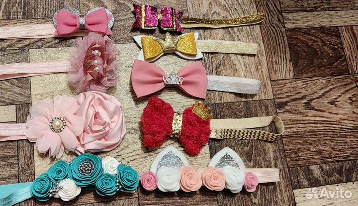 Повязка на голову для девочки