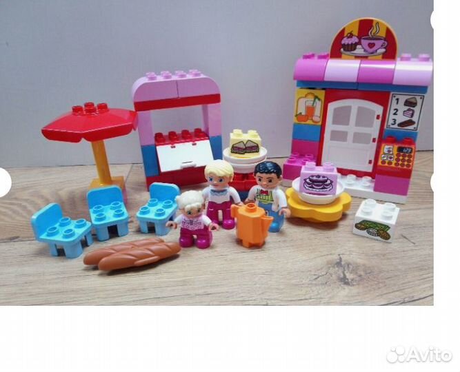 Lego duplo 10587 coffee cafe cake deli S