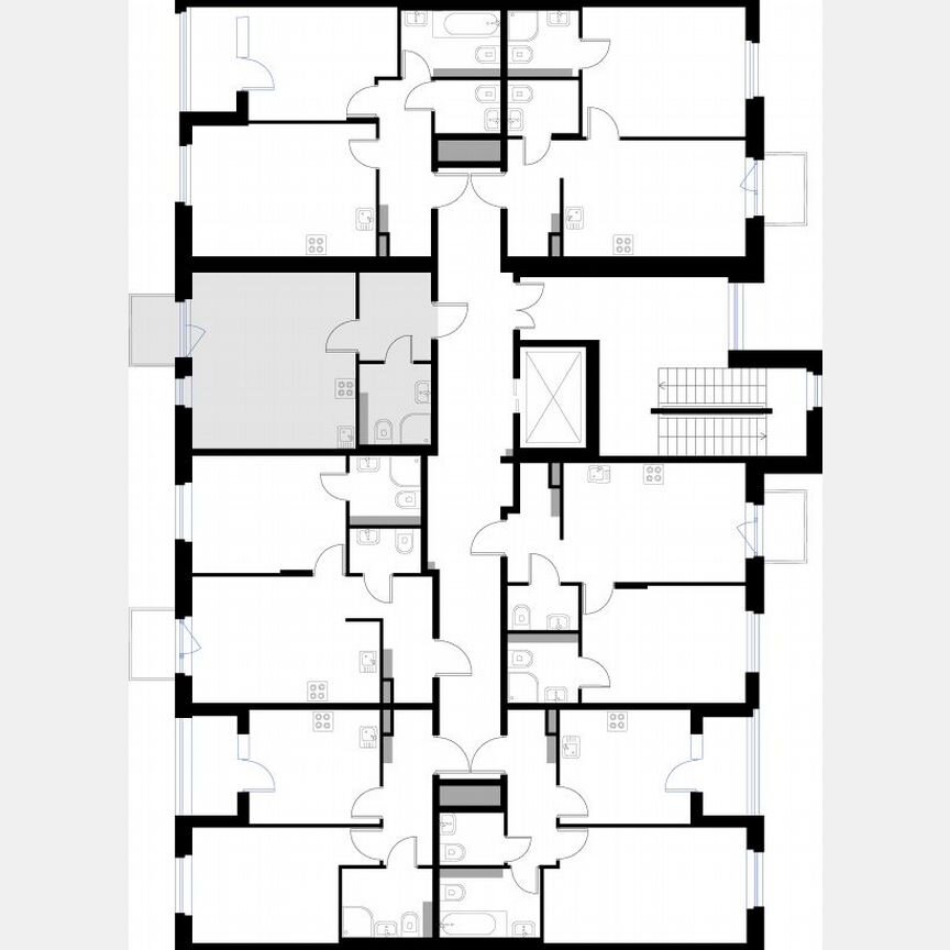 Квартира-студия, 29 м², 3/3 эт.