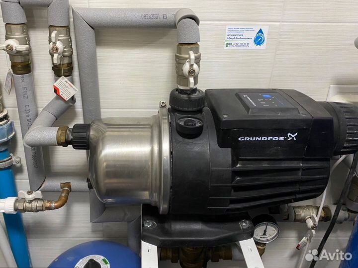 Ремонт и монтаж насосов для воды и канализации