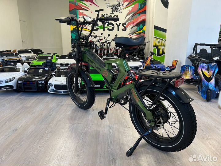 Электровелосипед Yokamura Apache Green NEW