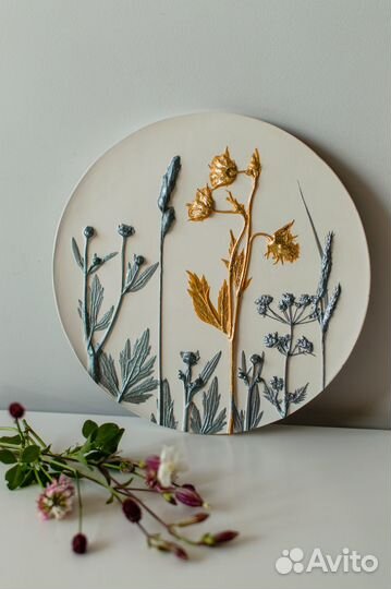 Ботанический барельеф