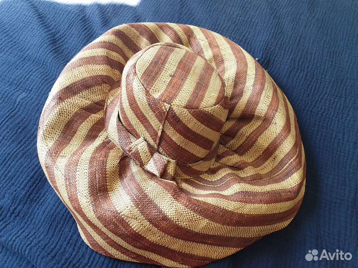Шляпа соломенная