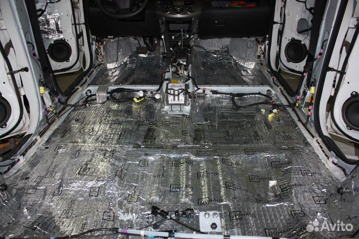 Шумоизоляция авто