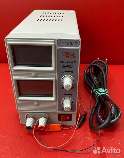 Бе72 Лабораторный блок питания Mastech HY1502D