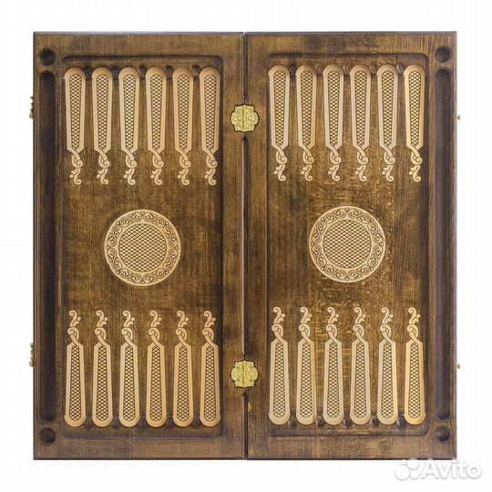 Нарды резные Бесконечность 60 х 60 см бук Армения 62997