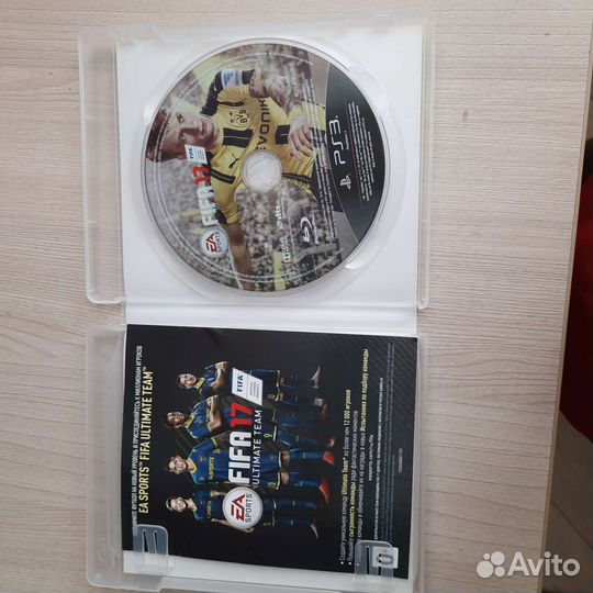 Fifa17 на ps3 (новый)