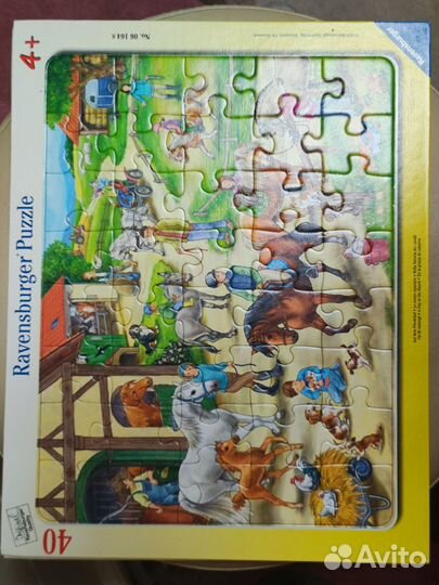 Пазлы ravensburger для детей