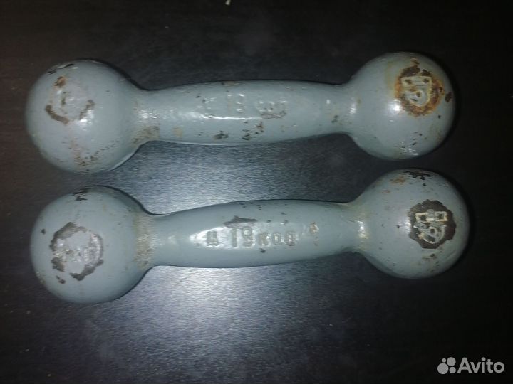 Гантели клеймо раритет