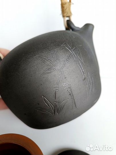 Глиняный заварочный чайник