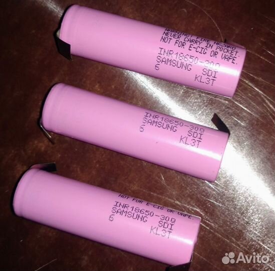 Аккумуляторы li-ion Samsung 30Q 3000 mAh 30A