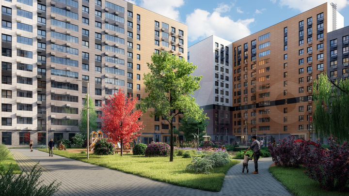 1-к. квартира, 34,2 м², 2/15 эт.