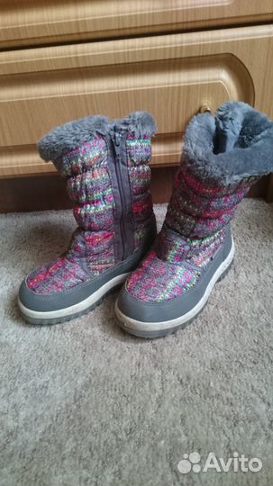 Сапоги зимние детские дутики р. 29
