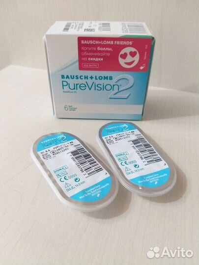 Линзы контактные - 1 Bausch+Lomb