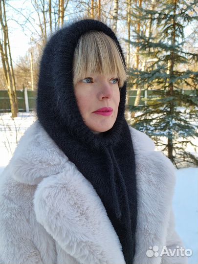 Капор варежки