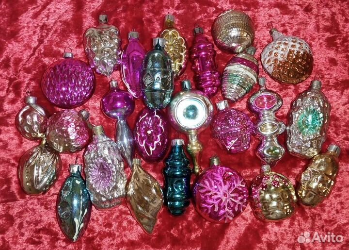 Ёлочные игрушки из СССР