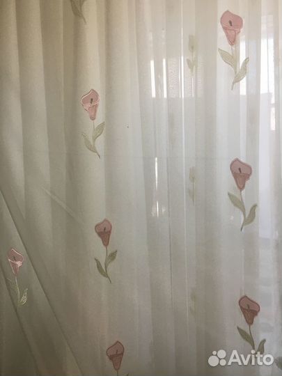 Тюль вуаль новая